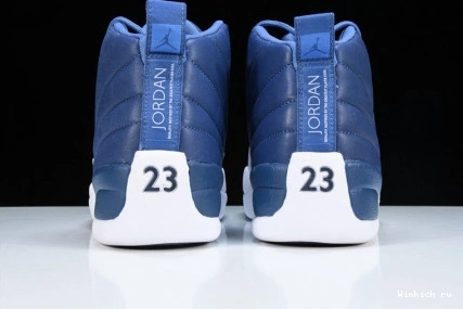 STONE RETRO 12 BLUE - JORDAN 0728